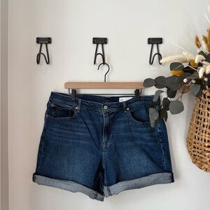 GAP Women's Dark Blue Jean Shorts